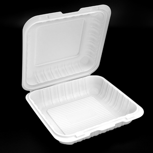 Cajas de comida para llevar al por mayor, para comida rápida y comida callejera, duraderas, ligeras, blancas, personalizadas, contenedores de comida para llevar. - Product Image 2
