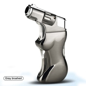 Allume-cigare créatif pour <span class=keywords><strong>femme</strong></span> sexy Allume-cigare à jet de feu Briquet torche butane rechargeable pour fumer Briquet Zorro - Product Image 5
