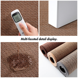 Tapis de sol tissé pour cuisine, rectangulaire, en fibre de polyester, résistant aux taches, absorbant l'eau et l'huile, épaissi, pour usage en cuisine - Product Image 3