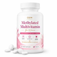 Kadınlar İçin Özel Markalı Metilize Multivitamin OEM ODM Özel Formül Sözleşmeli Üretim Toplu Tedarik OEM ODM