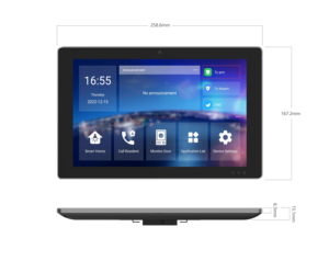 Android App <b>Controlled</b> 10-Inch IP Video Home Security Touch Access Tuya Function Smart Home Unit TC-5000MH-18B IP Video - Product Image 2