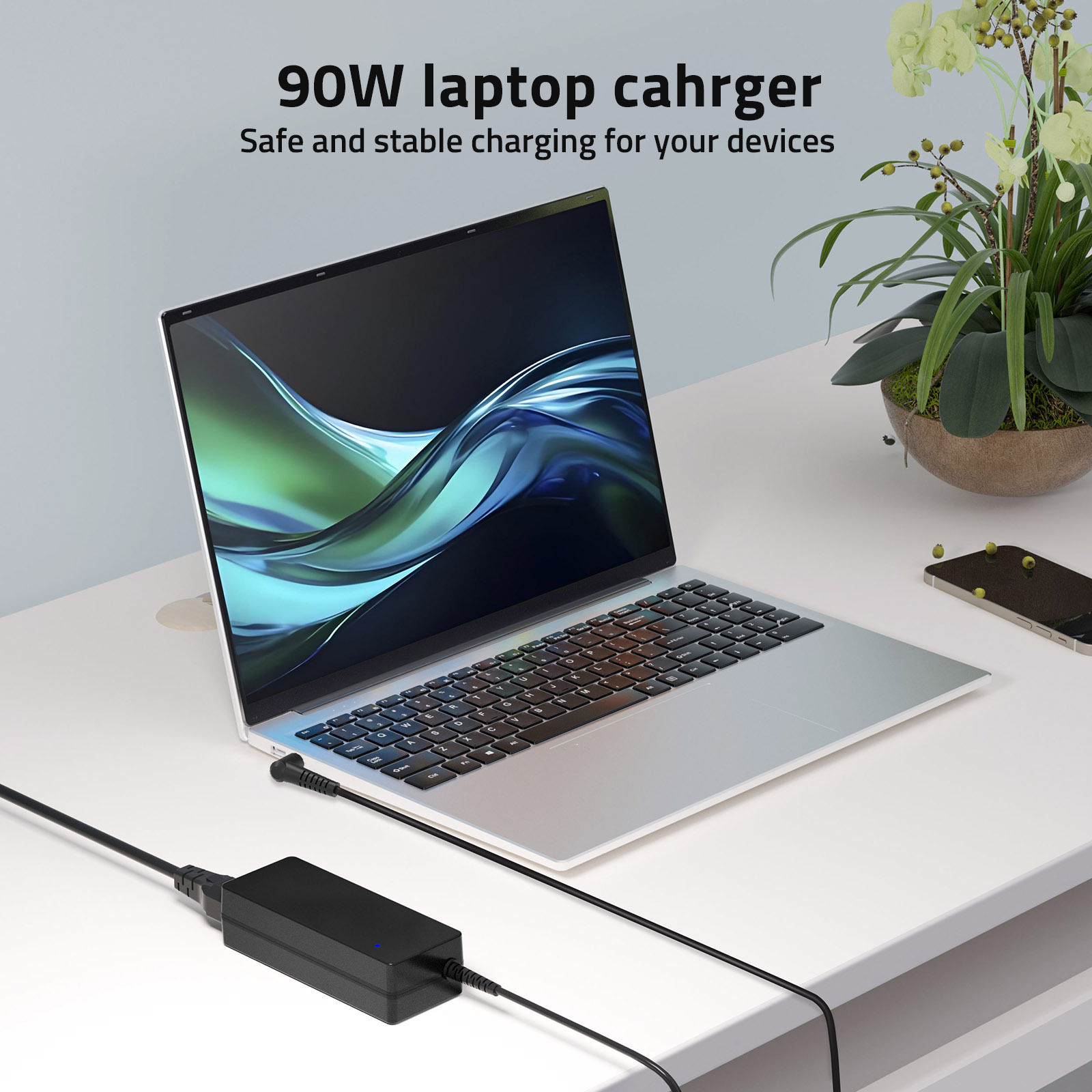 Chargeur Officiel ASUS 19V 4.74A - Modèle EXA0904YH - Occasion Testé Et Fonctionnel
