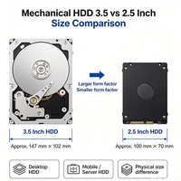 Disque dur SATA 6 To pour le stockage des données des centres d'affaires ST6000NM019B 6 Gbit/s 3,5 pouces 7200 tr/min 256 Mo Disque dur interne pour la sauvegarde des serveurs