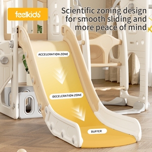 Children Indoor <strong>Playground</strong> Kids <strong>Slides</strong> Baby Home Toys <strong>Plastic</strong> <strong>Slides</strong> <strong>Swing</strong> <strong>and</strong> <strong>Slide</strong> for Kids Playhouse - Product Image 4