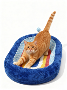 Tiragraffi per Gatti in Sisal Grande Nido per Gatti 2 in 1 Giocattolo per Affilare le Zampe Letto per Gatti Quattro Stagioni Certificato FSC - Product Image 6