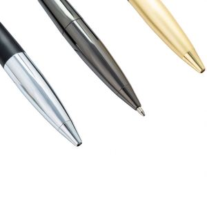 High Quality Custom PS-20250827-19 Custom Logo Metal Ballpoint Twist <b>Pen</b> Gold & Silver Promotional for Business & School Writing - Product Image 2
