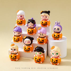 <span class=keywords><strong>Citrouille</strong></span> série mystère sac Figurines à collectionner Kawaii résine boîte aveugle Figurines ornements pour décorations pour la maison décor de bureau - Product Image 2