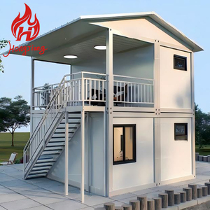 折りたたみ式2階建て小型プレハブ小型住宅レディメイドミニ高級モジュラーベッドルームプレハブホームヴィラ - Product Image 4