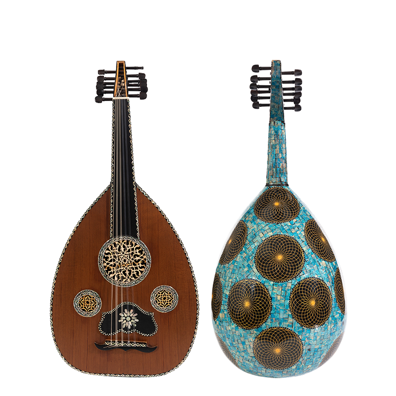 ウード OUD 12弦 リュード　木製 楽器　アラブ楽器　エジプト　弦楽器 ウード OUD 12弦 リュード 木製 楽器 アラブ楽器 エジプト