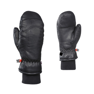 GLLZ001 Ethiopian Black Sheepskin Men's <b>Mittens</b> <b>Gloves</b>-Winter Warmth Touchscreen Compatible Daily Outdoor Travel Use - Product Image 1