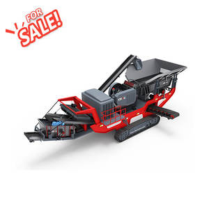 Broyeur à mâchoires mobile haute performance |   Concasseur portable pour pierres, minerai d'or et béton avec convoyeur et crible vibrant - Product Image 6