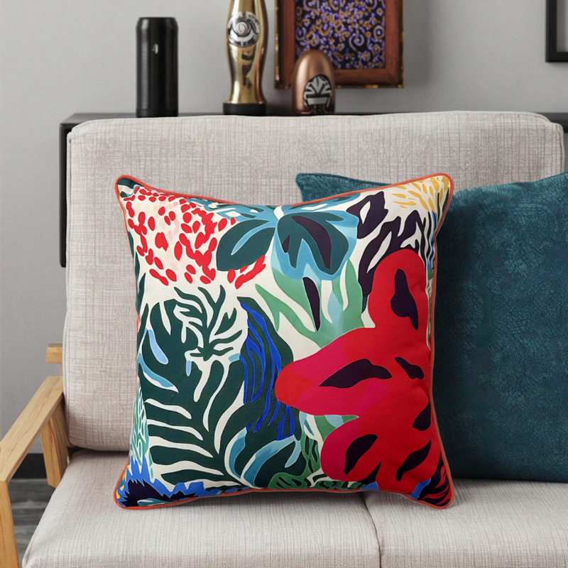 Soft Throw Pillow Leaf Cushion Outdoor