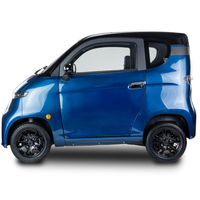 Nouvelle Voiture Électrique Mini Luxe pour Adultes, Batterie au Lithium, Propulsion Arrière, Sièges en Cuir, Caméra, Porte-Bagages Portable en Métal, 72V 30Ah