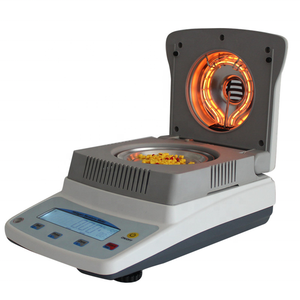 Analyseur d'humidité numérique automatique à halogène en plastique, prix, humidimètre pour aliments, bois, sciure de bois - Product Image 2