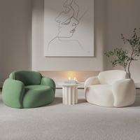Chaise de canapé simple décontracté pour salon ou balcon pour réception invité Table de négociation combinaison