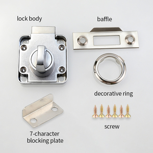 Kẽm Hợp Kim Ngăn Kéo Tủ Đồ Nội Thất Khóa Bền Key Mở Khóa Cách Với An Toàn Cho Bằng Gỗ - Product Image 3