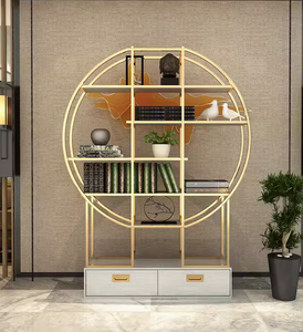 Étagère nordique atterrissage fer Art métal lumière luxe étagère maison cloison écran Nail Art cosmétiques présentoir - Product Image 2