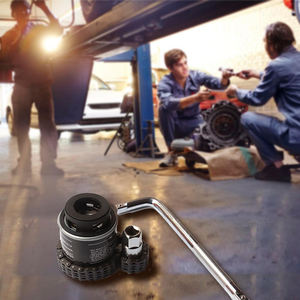 Clé à <span class=keywords><strong>filtre</strong></span> à <span class=keywords><strong>huile</strong></span> de type porte-clés à douille profonde de 1/2 pouce pour la plupart des voitures et des camions légers - Product Image 4