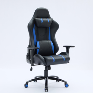 Silla de Juego Reclinable <span class=keywords><strong>180</strong></span> <span class=keywords><strong>Grados</strong></span> con Respaldo de Espuma de Alta Densidad y Cuero PU, con Logotipo Personalizado y Reposabrazos 3D - Product Image 1