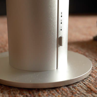 Diffuseur d'huiles essentielles intelligent sans eau - Nébuliseur électrique OEM pour aromathérapie, appareil domestique en métal pour table
