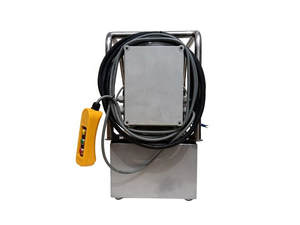 Pompe hydraulique portable à double action 10000 PSI avec télécommande filaire pour presse à roulements d'atelier automobile - Product Image 2