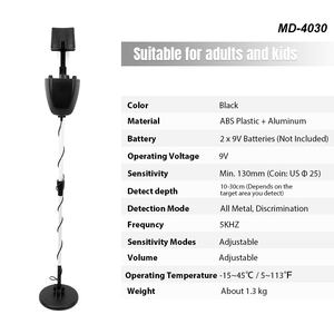 מפעל טיאנשון סיטונאי גלאי מתכות גלאי הזהב הטוב ביותר <span class=keywords><strong>MD</strong></span> <span class=keywords><strong>4030</strong></span> לגילוי זהב תת קרקעי - Product Image 6