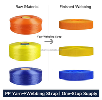 Fil multifilament en gros 300D-2000D, fil PP 100% polypropylène FDY pour le tissage de bagages et de sacs à dos