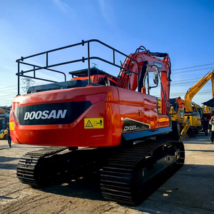 Excavadora de cadenas usada Doosan DX225 original coreana de 22 toneladas con capacidad de cazo de 1.7m, <span class=keywords><strong>motor</strong></span> y caja de cambios - Product Image 1
