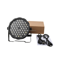 Shehds 54X3W Led Par lumière Ac100-240V fête lumière Rgbw mince éclairage montre Par peut pour la scène de boîte de nuit