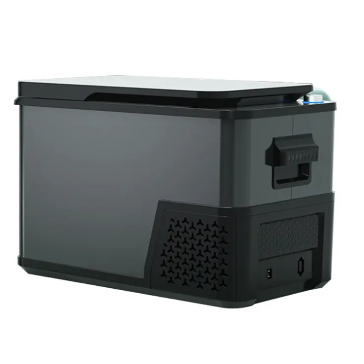 Refrigerador portátil para coche, refrigerador pequeño de 30L Dc 12/24v, refrigeración automática A-18 grados, para el hogar y al aire libre