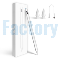 Fabrika kaynağı Tablet akıllı dokunmatik kalem hassas Palm ret Tilt fonksiyonu kalem Ipad hava Pro için çizim Stylus kalem Ipad için