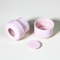Conception mignonne personnalisée 6g vide gelée blush bâton Tube fond remplissage rond petit déodorant bâton bouteille Contour bâton conteneur
