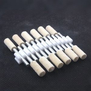 Tête <span class=keywords><strong>de</strong></span> polissage rotative en feutre TGS à tige <span class=keywords><strong>de</strong></span> 3 mm, dureté moyenne, pour le meulage du <span class=keywords><strong>verre</strong></span> et des bijoux, personnalisable OEM - Product Image 5