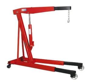 Mini palan hydraulique pliable portable de 2 tonnes pour l'exploitation minière, levage de moteur de voiture, nouveau palan pneumatique métallique à câble pour la réparation de machines - Product Image 3