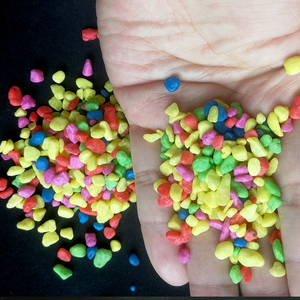 Đầy màu sắc nhỏ đá potting thoáng khí mọng nước bể cá trang trí điền chậu cây lát đá dưới sỏi sỏi sỏi - Product Image 3