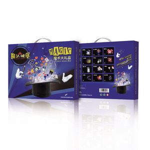 <b>Magic</b> Pleasure Party <b>Magic</b> Box <b>Set</b> For Teenagers 7-14 Years Old With Props And Tricks Blue Red Colors - Product Image 4