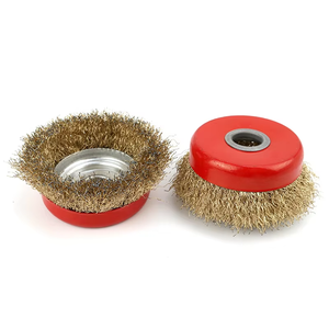 Meule en fil d'acier épaissi en forme de bol pour meuleuse d'angle, spécialisée dans le meulage, le nettoyage, l'élimination de la rouille et le polissage - Product Image 6