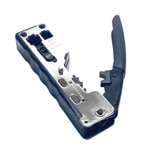 Acier à haute teneur en carbone 3-en-1 RJ45/RJ11 RJ11 8P réparation de coupe-fil de passage de réseau ABS de qualité industrielle/pince à sertir à poignée souple - Product Image 4