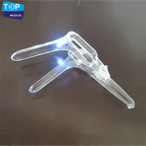 Homemade Different Sizes Plastic Disposable Vaginal Speculum Dilator With Light