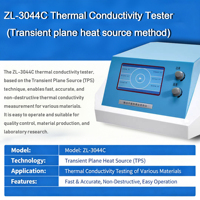 ASTM E1225 Thermal Conductivity Tester Guarded Comparative Longitudinal Heat Flow Technique Solid Thermal Conductivity Tester