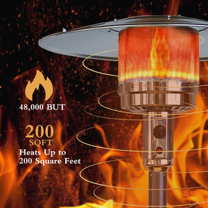 Miire Etl & Ce Groothandel 48,000Btus Buitenverwarming Champignon Draagbare Propaanstandaard Terrasverwarmer - Product Image 4