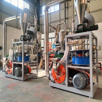 Broyeur de granulés et granulés de PVC en plastique/fraiseuse/pulvérisateur de poudre de PVC
