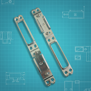 Plaque de choc en acier pour serrure à mortaise, en fer, fixation par vis, catégorie de produits - Product Image 5