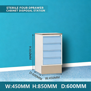 Mesa <span class=keywords><strong>de</strong></span> Trabajo Médica Moderna y Ecológica <span class=keywords><strong>de</strong></span> Acero Revestido con Cajón con Cerradura, Gabinete para Medicamentos, Almacenamiento <span class=keywords><strong>de</strong></span> Medicamentos para Hospitales y Centros <span class=keywords><strong>de</strong></span> Salud - Product Image 1