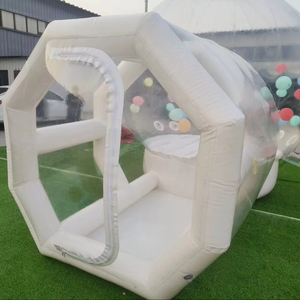 Gran Oferta: Mini <span class=keywords><strong>Casa</strong></span> Inflable Blanca para Niños, de Interior y Exterior, con PVC de Grado Comercial y Fácil Instalación - Product Image 6