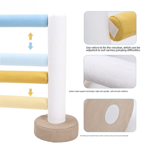 Set de Entrenamiento de Agilidad <span class=keywords><strong>para</strong></span> Cachorros, 3 en 1: Corralito, Pista de Obstáculos y Entrenador, Multifuncional y Compacto - Product Image 2