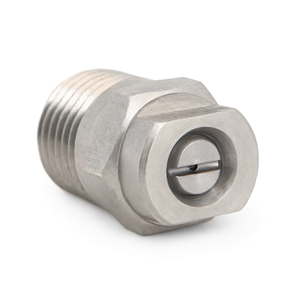 Buse de pulvérisation à jet plat Lechler 632.514 en acier inoxydable pour nettoyeur haute pression - Product Image 2