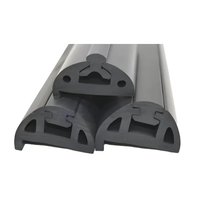 Bande de protection marine en EPDM durable |   Protection contre les collisions des coques de bateaux et des quais |   Bande anti-collision en caoutchouc résistant à l'eau de mer et aux UV