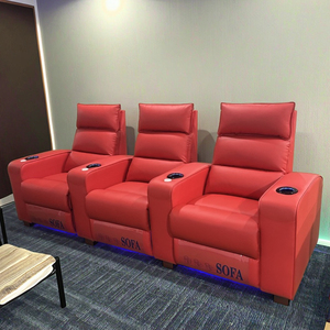 Direkter Fabrik verkauf Stuhl Moderne Heimkino-Sitze Leders essel Elektrischer Sitz für Heimkino - Product Image 4