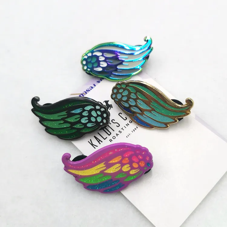 Spille in metallo per la produzione di oggetti artigianali in metallo con Glitter Angel a forma di ala